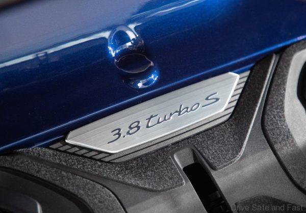 2020 Porsche 911 Turbo S engine
