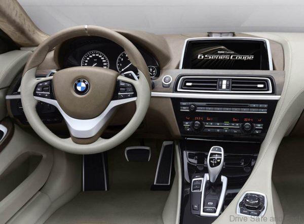 BMW Concept car steering wheel