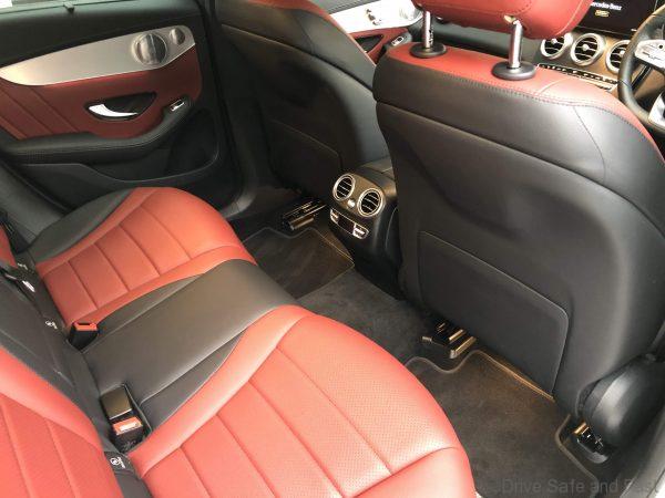 Mercedes-Benz GLC 300 4-Matic rear seats