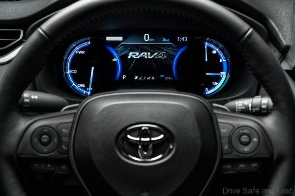 2020 Toyota RAV4 Hybrid steering wheel