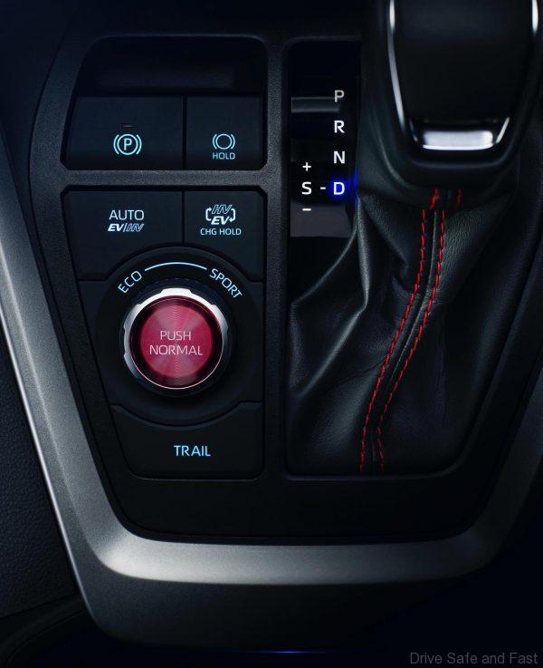 2020 Toyota RAV4 Hybrid EV Hold button