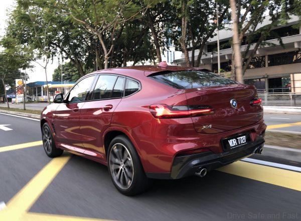 BMW X4 xDrive30i M Sport rear