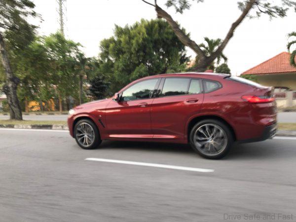 BMW X4 xDrive30i M Sport side view