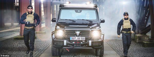 Brabus Invicto armoured Mercedes-Benz G-Wagen