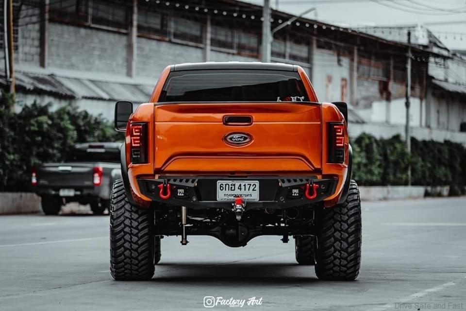 Ford Ranger Raptor Tuned and Customised in Thailand