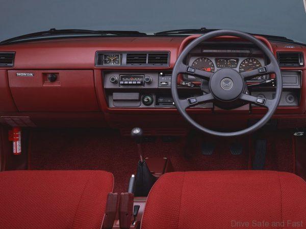 1976 Honda Accord cabin