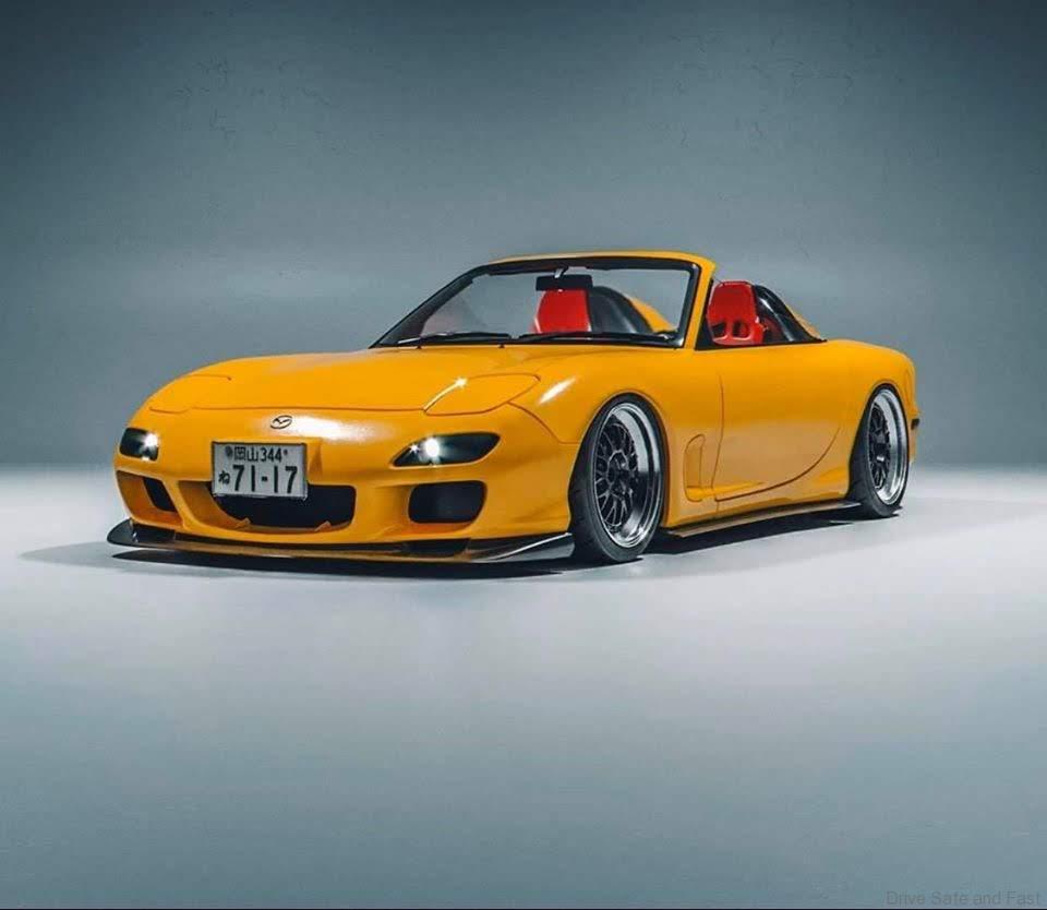 Mazda RX-7 Efini Roadster front