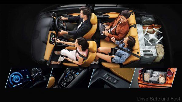 Nissan Kicks E-Power cabin space