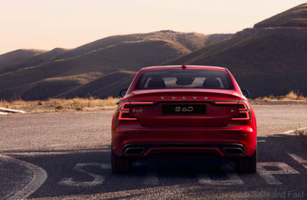 Volvo S60 T8 rear