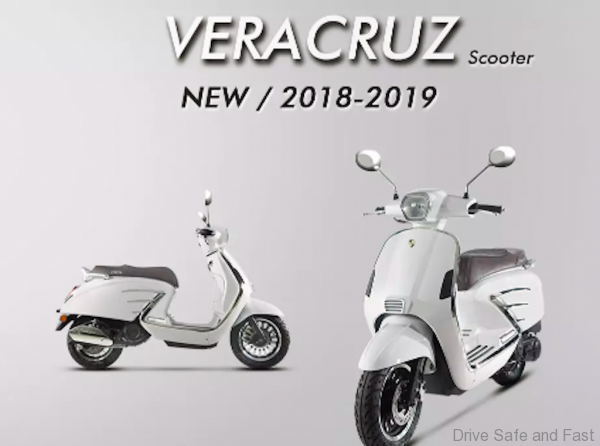 Zhejiang Zhongneng VERACRUZ Vespa Scooter Copy