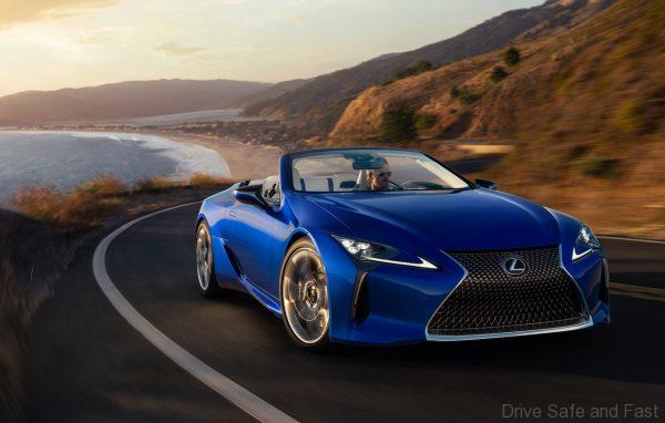 LEXUS LC Convertible launched