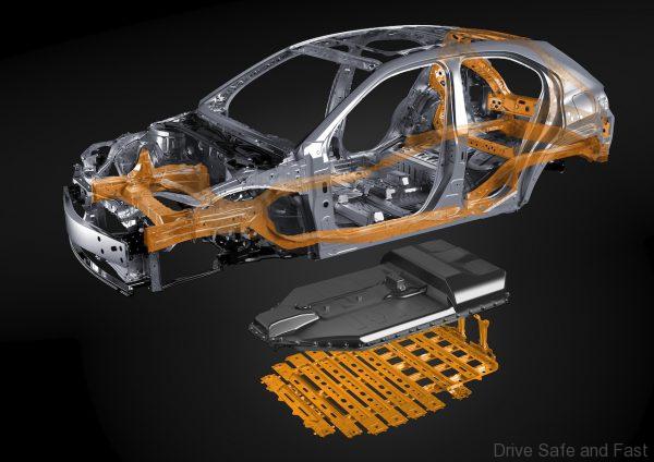 Lexus UX 300e 288-cell lithium-ion battery pack