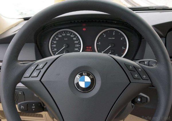 2005 BMW 5 Series E60 Used Diesel Review instrument cluster