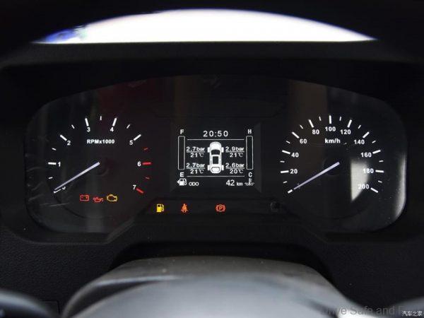 Beijing Auto Works (BAW) BJ212 meter cluster