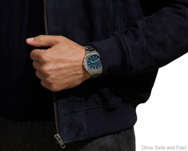 BELL & ROSS BR 05 Skeleton Blue Bracelet 