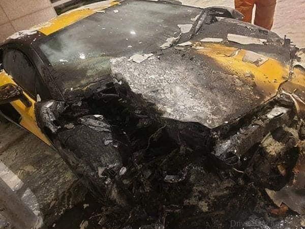 Lamborghini Aventador Ablaze