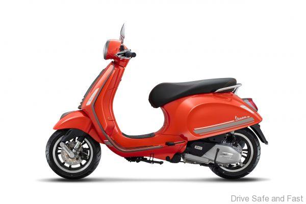 Vespa Primavera S Special Edition 150_Orange Tramonto (Glossy)