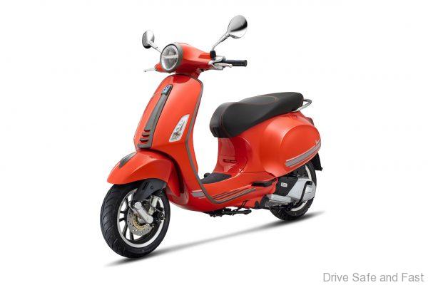 Vespa Primavera S Special Edition 150_Orange Tramonto (Glossy)