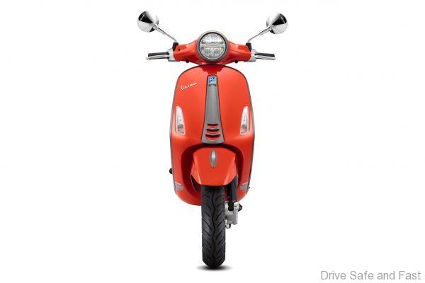 Vespa Primavera S Special Edition 150_Orange Tramonto (Glossy)_front