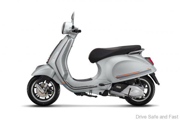 Vespa Primavera S Special Edition 150 grey
