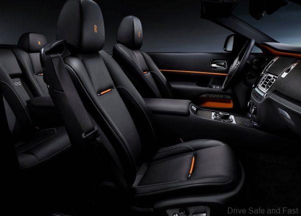 Rolls-Royce Black Badge front seats