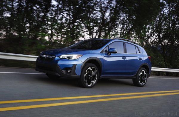 Subaru XV 2021 on the highway