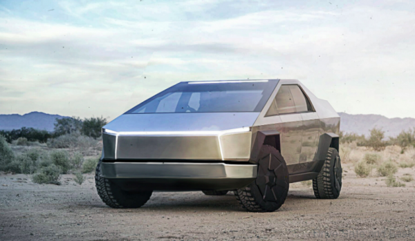 Tesla cybertruck pickup production