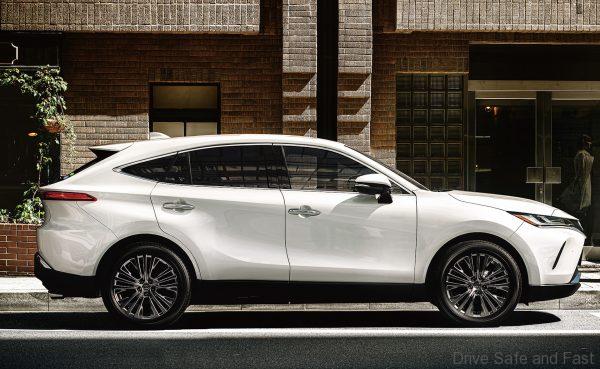 Toyota Harrier 2021 Model_side view