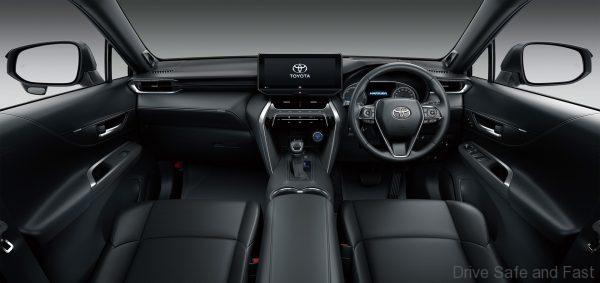 Toyota Harrier 2021 Model_dashboard