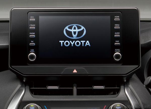Toyota Harrier 2021 Model_radio