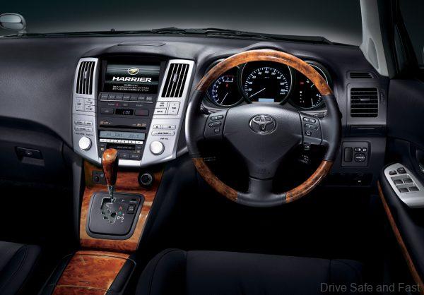 2003 Toyota Harrier_instrument cluster