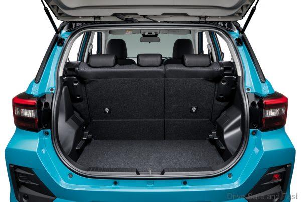 2020 Toyota Raize SUV boot 
