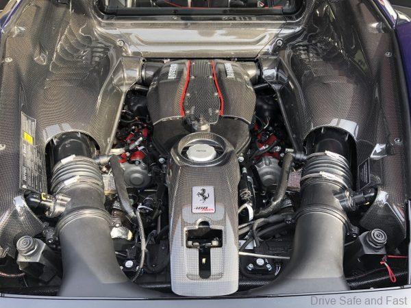 Ferrari 488 Pista Piloti Test Drive_engine