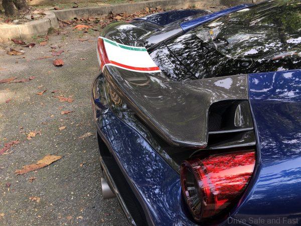 Ferrari 488 Pista Piloti Test Drive_carbon wing