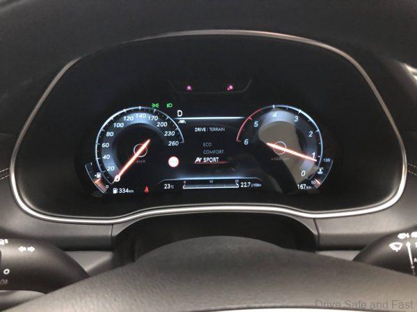 Genesis GV80 3D meter