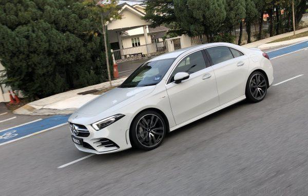 The Mercedes Benz A35 4matic Sedan Goes On A Test Drive Free Malaysia Today Fmt