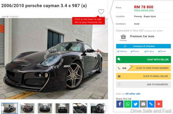 Porsche Cayman 3.4 S used buy guide