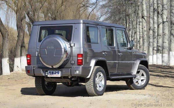 BAIC BJ80_SUV_rear