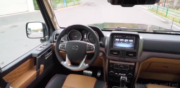 BAIC BJ80_SUV_cockpit