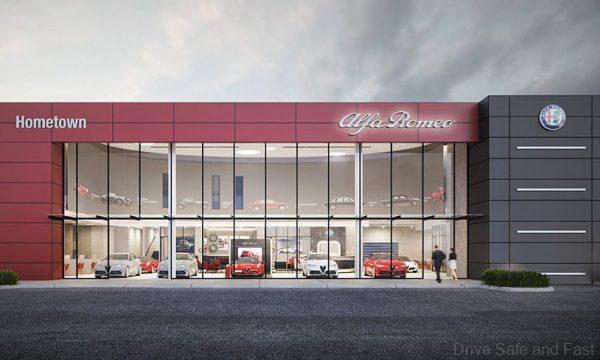Alfa Romeo showroom