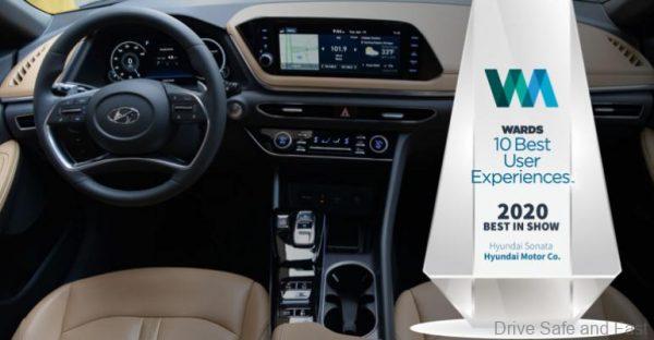2020 Hyundai Sonata Wins Wards UV Award