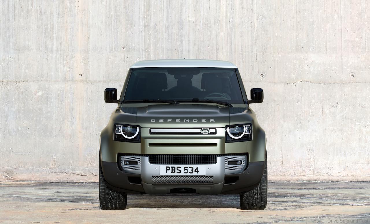 On-road comfort: New Defender is composed on any road surface with ...