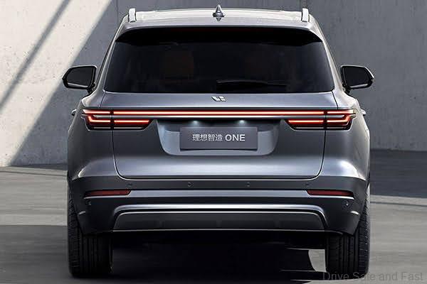 Li Auto ONE SUV_rear hatch