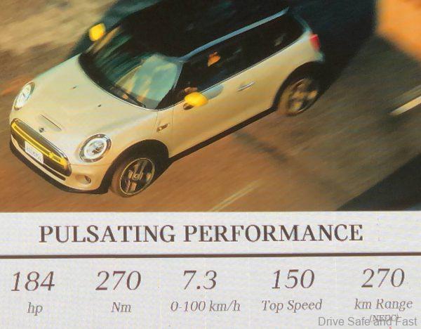 MINI Cooper SE performance