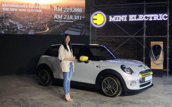 MINI Cooper SE selling prices