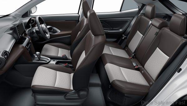Toyota Yaris Cross interior seats