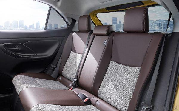 Toyota Yaris Cross rear seats