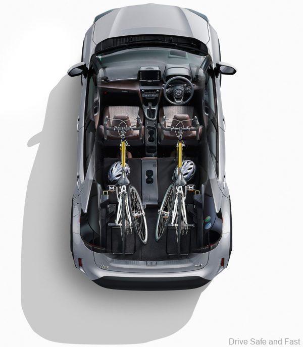 Toyota Yaris Cross rear luggage