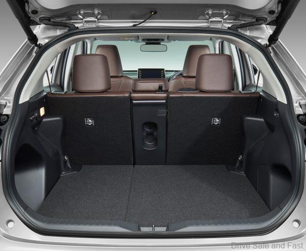 Toyota Yaris Cross luggage space