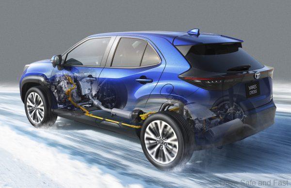 Toyota Yaris Cross hybrid drive system